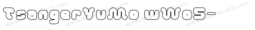 TsangerYuMo wWo5字体转换